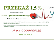 Przekaż 1,5% - ulotka
