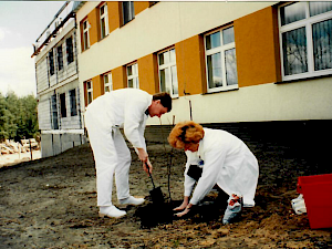 Historia szpitala na zdjęciach