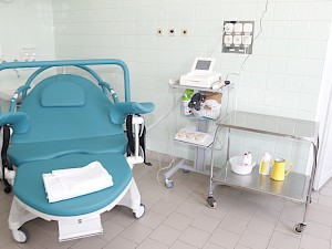 Łóżko porodowe i KTG - Program Mały DolnoŚlązak