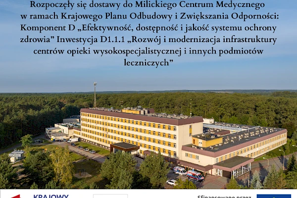 ROZWÓJ INFRASTRUKTURY MEDYCZNEJ W RAMACH KPO