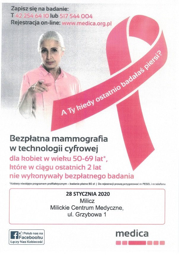 MAMMOGRAFIA 28.01.2020