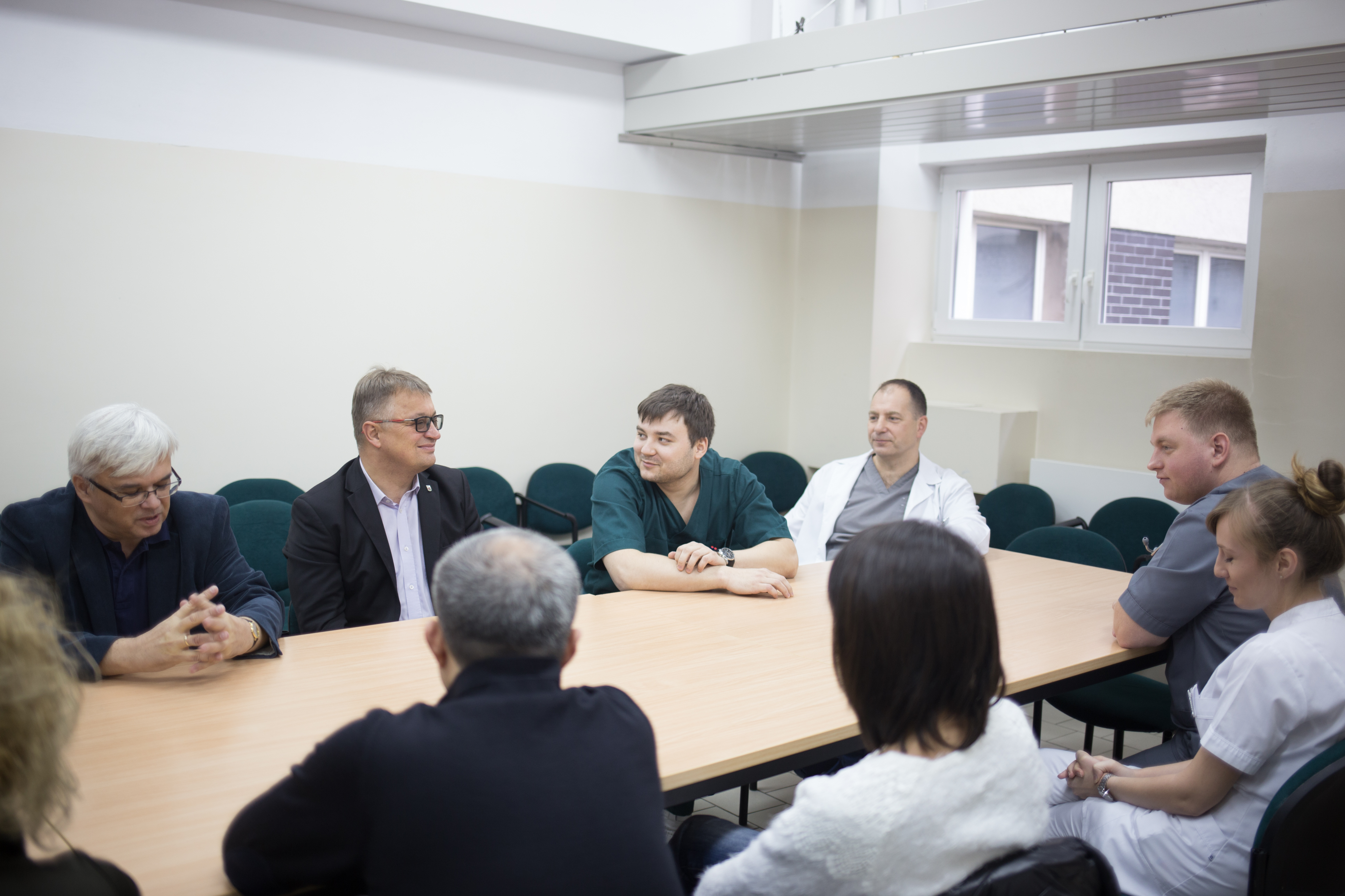 Gruzińscy lekarze i pielęgniarki w Milickim Centrum Medycznym